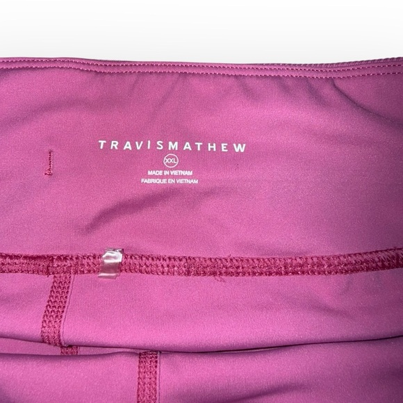 TRAVIS MATHEW MOVEKNIT TIE SKORT XXL - Red Violet (Pink) - Picture 7 of 13